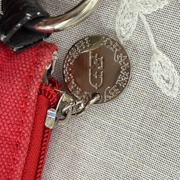 Ed Hardy Red Crossbody Bag with Skull Design - Picture 11 of 12